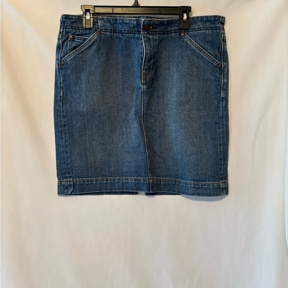 Gap 1969 Size 12 Blue Denim Skirt